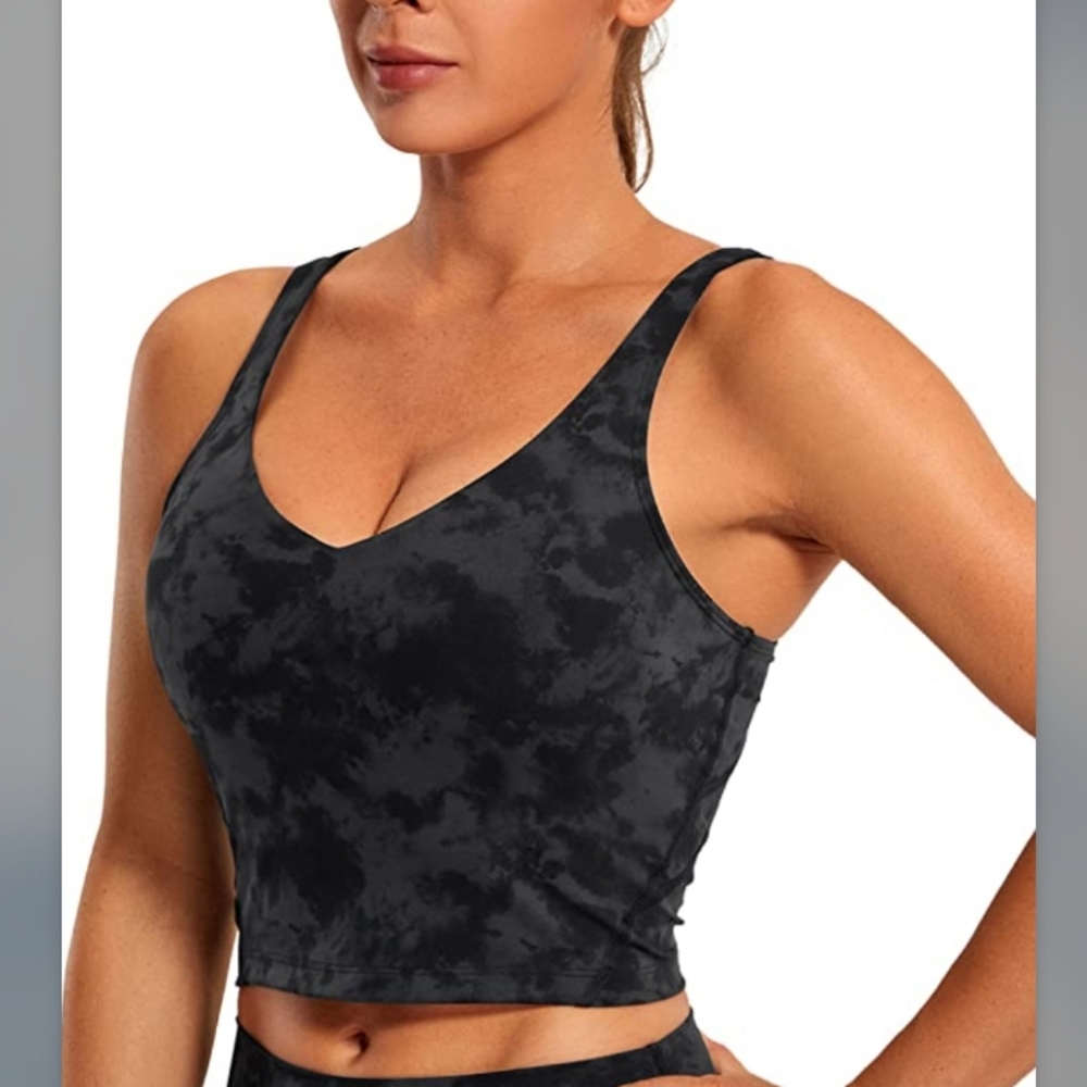 V Neck Tank Top - Tie Dye